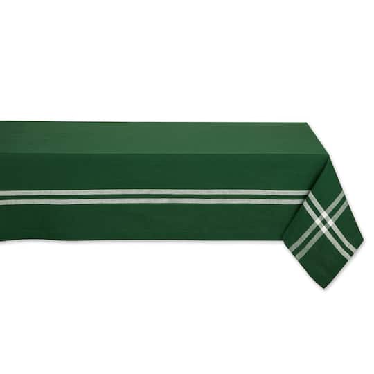 Balsam Border Stripe Tablecloth 52" x 52"